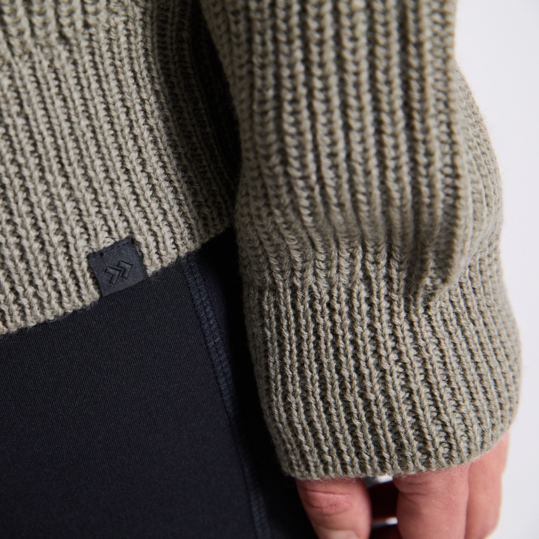 PiteÕ Collar /M Sweater Sweater Calm Army